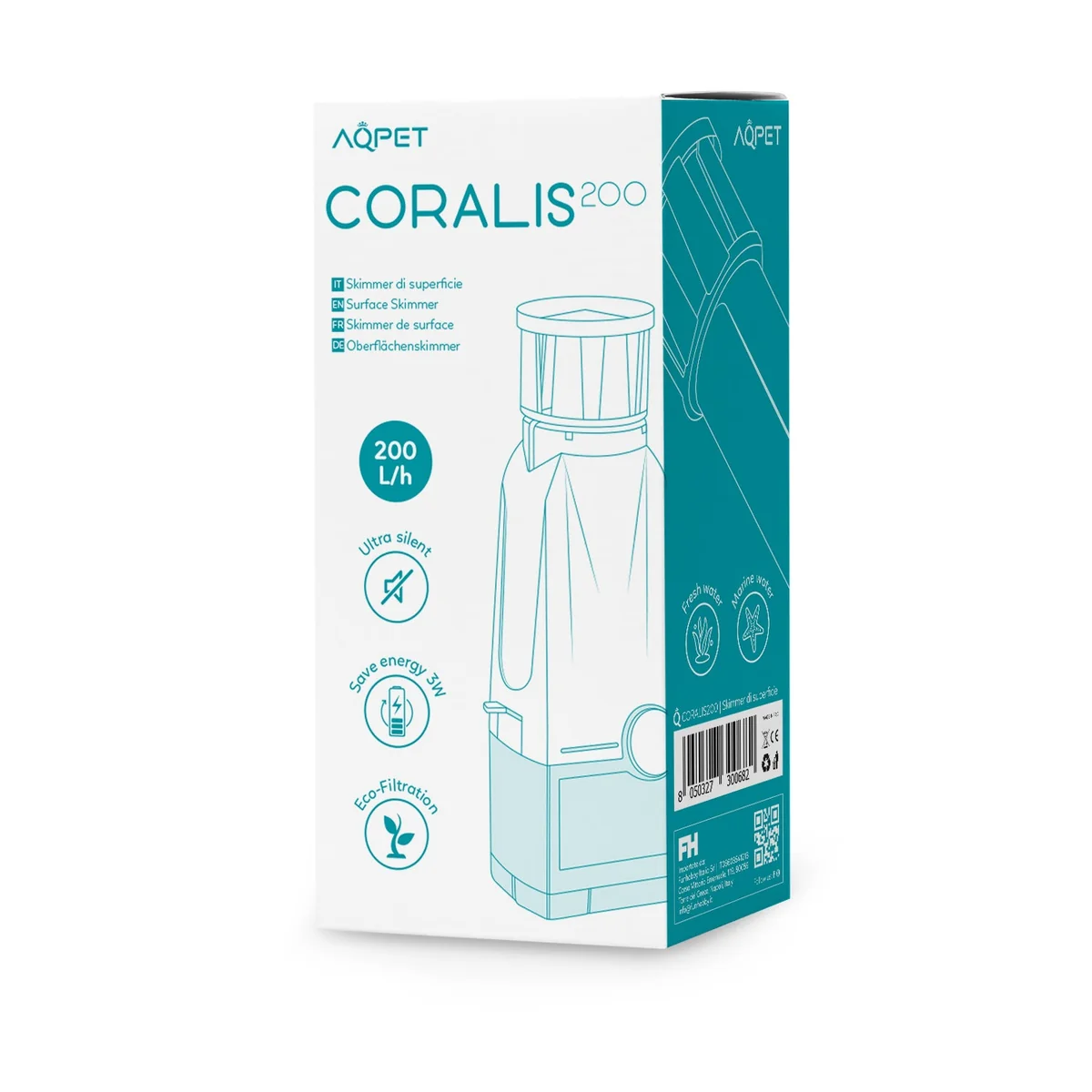 Coralis-skimmer